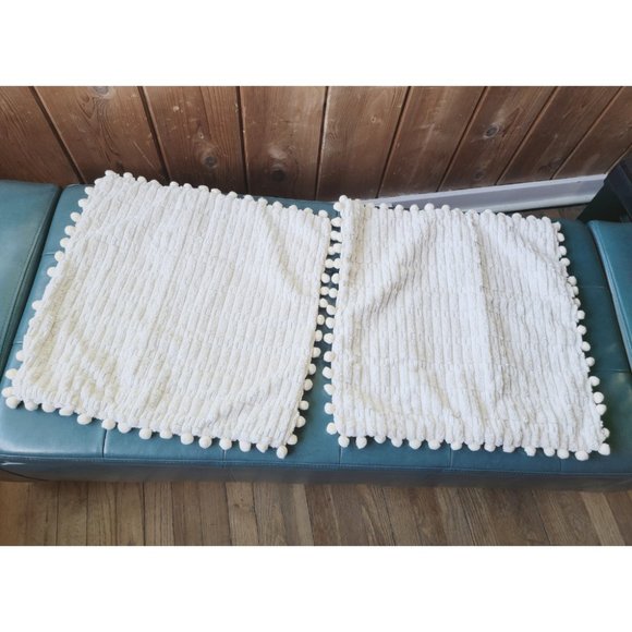 Modern Farmhouse Throw Pillow Covers Set Decorative Accent Cases Boho Decor 18" - Picture 2 of 13